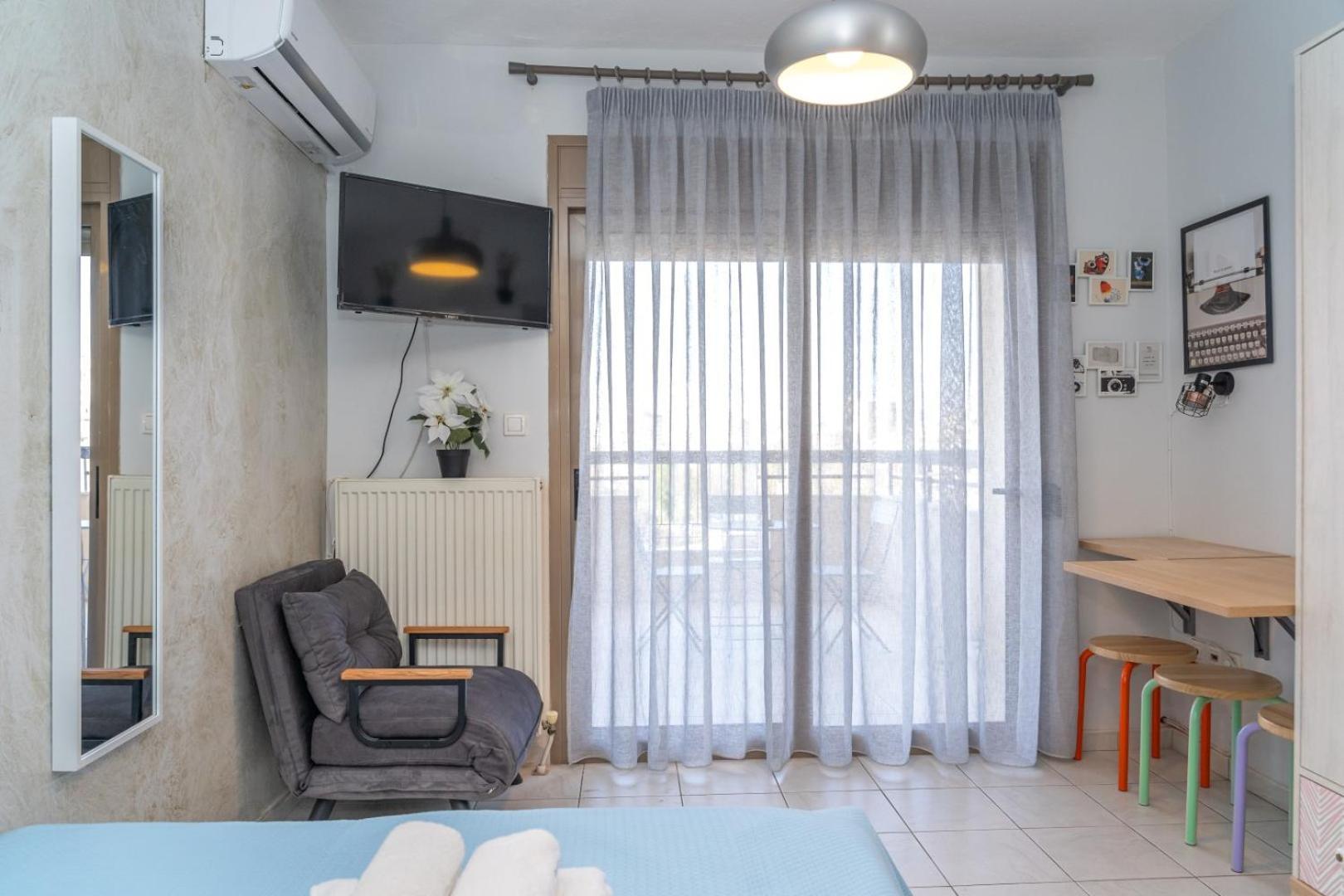 Kosmos Service Apartment Beautiful Studio 3 With Additional Cost Parking Thessaloníki Eksteriør bilde